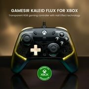 GameSir Kaleid Flux Transparent Wired Controller - Compatible with Xbox Series X|S, Xbox One, Windows 10/11 PC