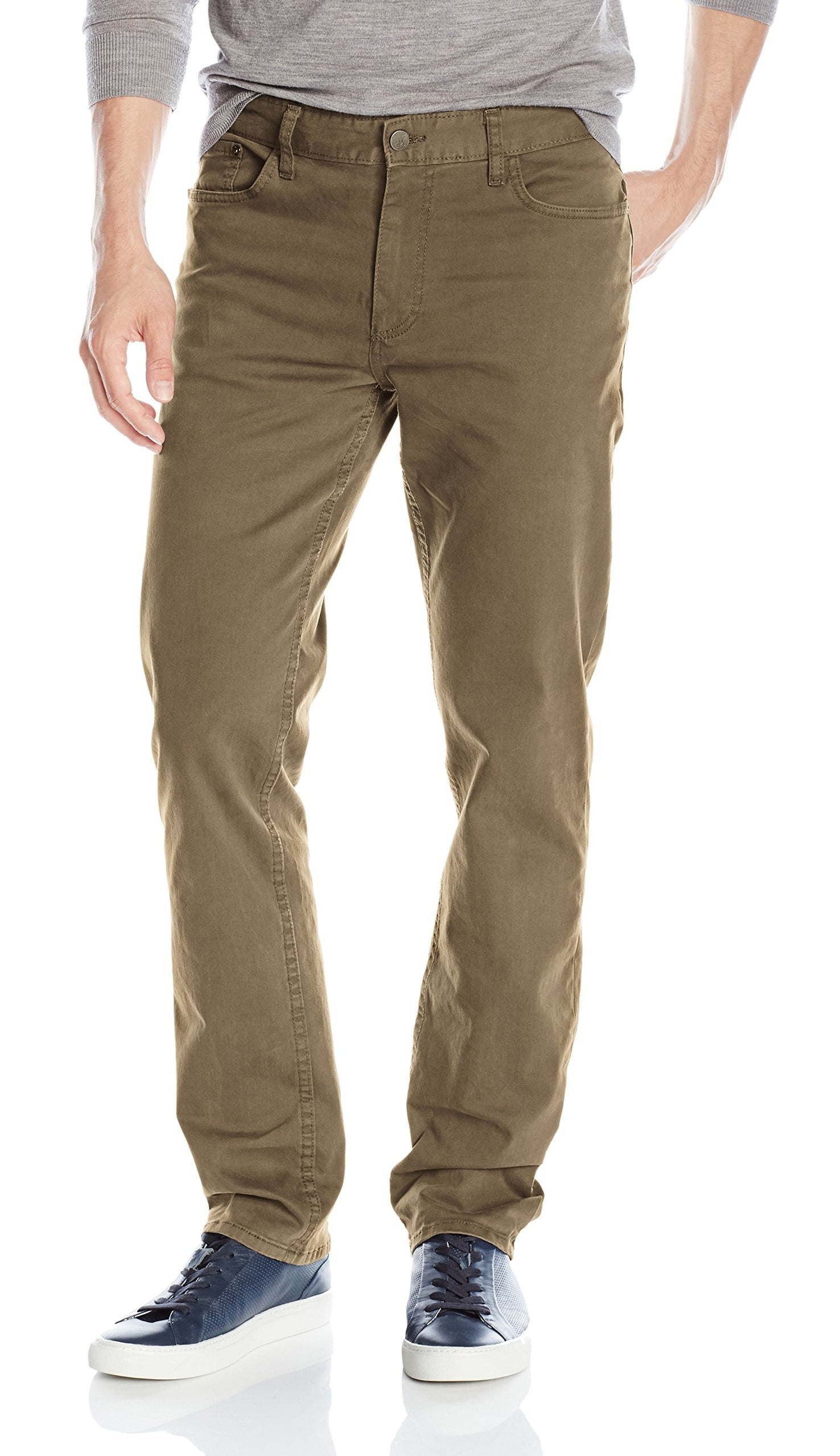 calvin klein casual stretch chino
