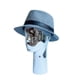 thumbnail image 4 of Cabeza de maniquí, sombrero, gorra, peluca, postizo, soporte de exhibición, profesional, duradero, de moda. plateado, 4 of 7