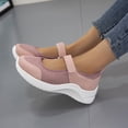 thumbnail image 4 of adviicd Sneakers For Women Casual Leisure Outdoor Shoes Wedges Breathable Fashion Women's Slip-on Women's 7 1/2 Wide Womens Sneakers, 4 of 5