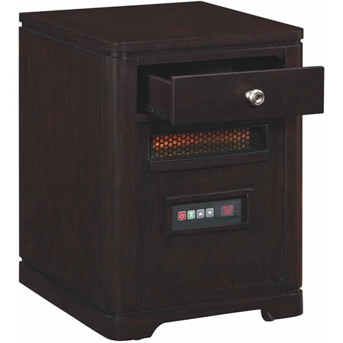 ***DNP***Duraflame Heater End Table, Espresso