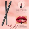 thumbnail image 4 of Heallor-delineador de labios de terciopelo mate, Lápiz Delineador de labios 3 en 1, resistente al agua, duradero, delineador de labios líquido, maquillaje de contorno, 12 C, 3 piezas por juego, 4 of 5