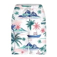 thumbnail image 4 of Felirenzacia Men's and Big Men's Swim Trunks with 2 in 1 Compression Liner Quick Dry Swimming Bathing Suit Summer Beach Shorts Multicolor,M, 4 of 9