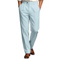 thumbnail image 5 of Stamzod Dress Pants for Men Flat Front Wrinkle Free Work Pants Business Casual Stretch Straight Leg Trousers, 5 of 6