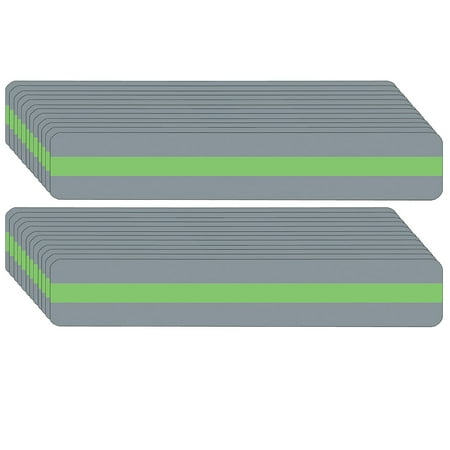 Ashley Productions ASH10812-24 Reading Guide Strips, Light Green - Pack of 24
