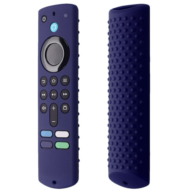 Funda de silicona antideslizante Shyuyusa Atmos Remote, a prueba de golpes, para Fire TV Stick 4K Max 2.ª generación (2023), Fire TV Omni Serie (2023), Fire TV Serie 4, Toshiba/Insignia Fire TV, con
