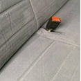 thumbnail image 3 of Front Bench Seat Covers for Toyota Tacoma Rcab Xcab Thick Triple Stitched Custom made for Exact Fit A25 (Dark Charcoal), 3 of 3
