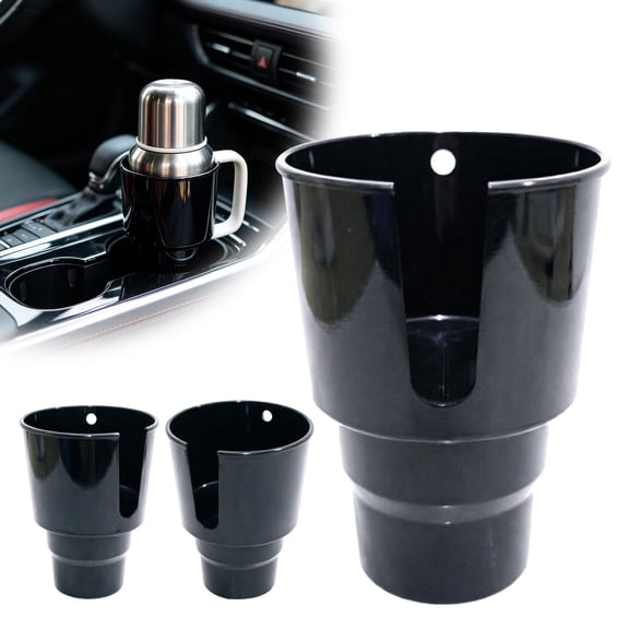 Car Cup Holder Expander For Large Bottles,Car Drink Holder Adapter With Base For Tumblers, Abs Cup Insert For Car Truck Rv Boat Motorcycle