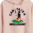 thumbnail image 3 of Disney - Can I Take A Mulligan - Juniors Cropped Pullover Hoodie, 3 of 5