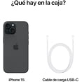 thumbnail image 4 of Apple iPhone 15 (128 Gb) - Negro E-Sim., 4 of 4