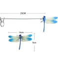thumbnail image 5 of Deals Clearance! 20PCS Artificial Dragonfly Pole Clips for Outdoors,Dragonfly Hat Clip On,Fake Dragonfly Pole Clip 3D Dragonfly Decor Gardening,Fake Dragonfly Clip,3D Dragonfly Garden Decorative Clips, 5 of 5