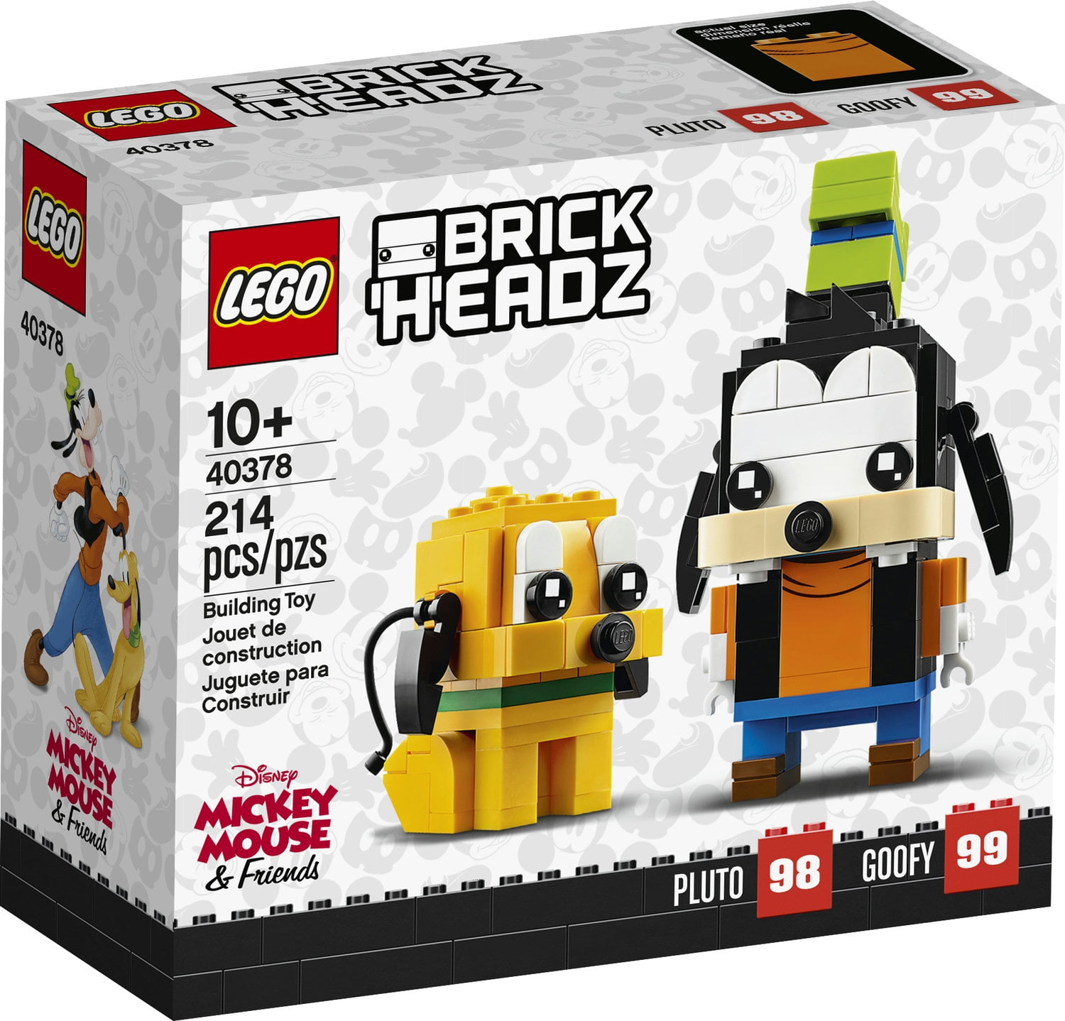 Lego brickheadz St-Valentin Bear 40379 Building Kit Neuf 2021 150 pieces 
