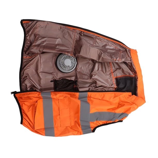 Chaleco De Enfriamiento Con Ventilador De Alta Visibilidad Chaleco Fresco De Verano