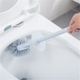 thumbnail image 4 of Moocorvic Toilet Scrubber Brush with Holder-Free Standing Stainless Steel Toilet Brushes Including,ClosedScrubber Brush with Stiff Bristles for Deep Cleaning,, 4 of 7