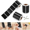 thumbnail image 5 of Godderr Chalkboard Labels Stickers，reusable and Waterproof Chalk Labels Blackboard Stickers 2 Rolls (120 Stickers/Roll), 5 of 6