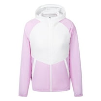 Mens Cooling Hoodie Jacket with Air Conditioner Fans Womens Long Sleeve Zip-Up Hoodies Summer Workwear Cycling L