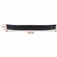 thumbnail image 6 of Car Rear Bumper Guard Protector Trim Cover Sill Plate Trunk Rubber Pad Kit Black, 6 of 6