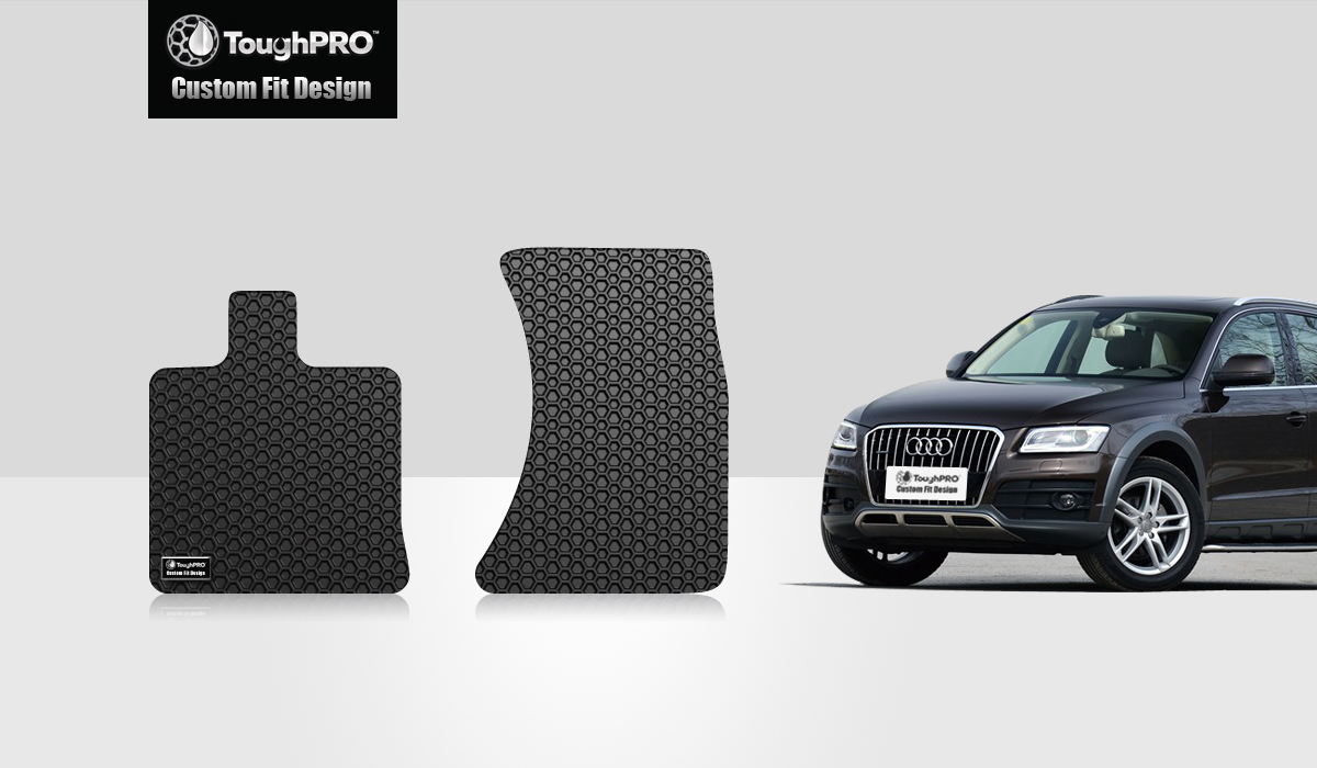 ToughPRO Two Front Mats Compatible with AUDI Q5 All Weather Heavy