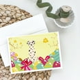 thumbnail image 2 of Carolines Treasures BB6097GCA7P Easter Eggs Dalmatian Greeting Cards and Envelopes Pack of 8 7 x 5 multicolor, 2 of 2