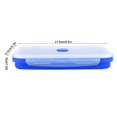 thumbnail image 4 of Envase de comida 2 colores 1200 ml rectángulo silicona Bento ANGGREK Otros, 4 of 8