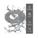 thumbnail image 2 of Extra Long 5m Stainless Steel Shower Hose With Solid Brass Connector Universal Fit Anti-burst And Chrome Finish Edition 0724, 2 of 5