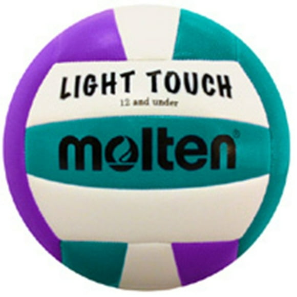 Molten MS240-3 Light Touch Volleyball Purple/Aqua 12 in