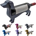 thumbnail image 3 of Creative Dachshund Wine Bottle Holder Kitchen Wine Storage Box Wine Beverage Storage Rack for Bar Home Desktop, 3 of 4