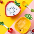 thumbnail image 3 of Creative Ceramic Fruit Shaped Bowl with Spoon Vegetable Salad Bowl Dessert Bowl Serving Plate, 3 of 5