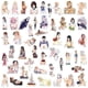 thumbnail image 2 of 50pcs anime sexy bunny girl adult stickers, waterproof cute girl stickers for laptop, phone case, ipad, high definition decals, 2 of 5