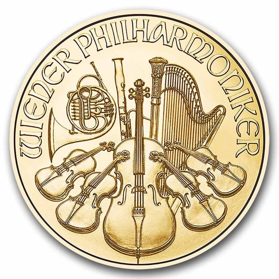 2026 Austria 1 oz Gold Philharmonic Coin BU