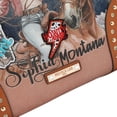 thumbnail image 4 of NICOLE LEE SOFIA MONTANA DENIM HOBO BAG, 4 of 9