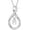 H, variant on SISGEM Initial Infinity Pendant Necklace A to Z 26 Alphabet Infinity Neclace Gift for Women