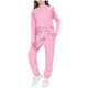 thumbnail image 2 of Conjuntos de blusas y camisas de cuello redondo y manga larga para niñas y niños, otoño invierno, blusas de cuello redondo y manga larga, pantalones cortos casuales, traje deportivo para bebé, top de, 2 of 8