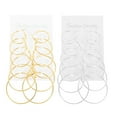 thumbnail image 3 of Shisuyan 24 Pairs Earrings Beading Earring Round Beading Open Beading, 3 of 8