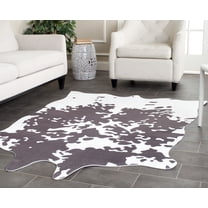 Safavieh Faux Hide Annabelle Animal Area Rug, Gray/White, 5' x 6'6"