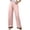 Pink, variant on Uaswgudfs Women's Loose Sleep Pants with Elastic Waistband and Lace Trim - Cozy Pajamas for Nightwear L