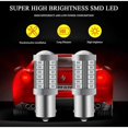 thumbnail image 3 of BR Bombillas LED superbrillantes para coche 1156, luz de freno trasera de 900 lúmenes, luces antiniebla, luz trasera, luz de estacionamiento, 4 unidades, 3 of 5