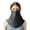 Black, variant on Traceless Sunscreen Mask,Summer Thin Breathable UV Face Protection Sun Mask,Face Cover with Ear Loops Scarf for Women