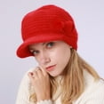 thumbnail image 5 of MESSUEN Beret Hats for Women Winter Hats for Women Warm Hats for Women Hats for Women Brimless Hats for Men Winter Hat Women Beanie Caps for Men Z Red One Size, 5 of 9