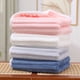 thumbnail image 2 of Zhuge Toalla de baño de 3 piezas de vellón coral, multiusos: para baño, fitness, ducha, deportes, etc., ideal para diversas situaciones. 70 x 140 cm (azul grisáceo)., 2 of 5