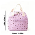 thumbnail image 3 of Eolstice Insulated Lunch Bag, Portable Bento Tote with Ice Pack, Bring Food to Work Camping, Reusable Meal Bag, For Men Women, 3 of 8