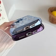 thumbnail image 6 of for iPhone 15 Pro Max Case,Water Ripple Pattern Curly Wave Frame Soft Compatible with iPhone Case (Light Black,iPhone 15 Pro Max), 6 of 12