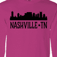 thumbnail image 4 of Inktastic Nashville Tennessee City Skyline Long Sleeve T-Shirt, 4 of 5