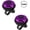 Purple, variant on WLGJL 2 pack Aluminum Classic Bike Bell, Loud Crisp Clear Sound (Purple)