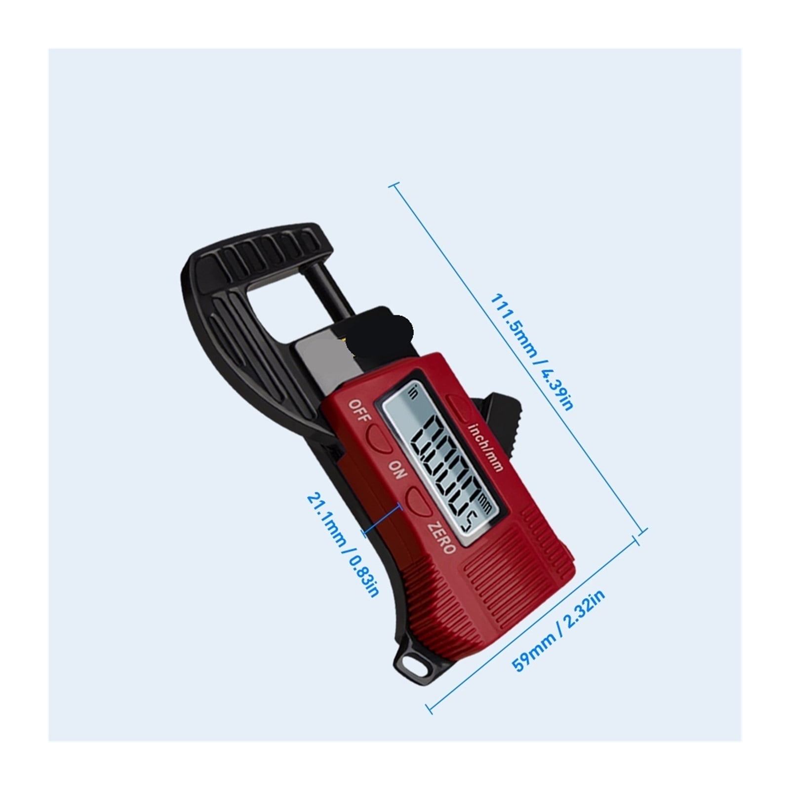 Mini Digital Thickness Gauge Dial Gauge Caliper Meter Carbon Fiber Composites Width Measure Tools ,Multifunctional