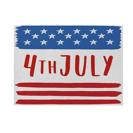 

Wiueurtly Linen Placemats For Holiday Placemats For Dining Table Seasonal Holiday Washable Table Mats