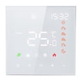 thumbnail image 2 of For Smart Thermostat 3A Digital Programmable LCD Display Touchscreen Underfloor Heating Temperature Controller Digital Intelligent Wall Thermostat for Water Heating, 2 of 7