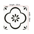 thumbnail image 2 of Labymos 6PC/Set Self Adhesive Retro Tile Stickers Waterproof PVC Removable Wall Stickers Decals DIY Wallpapers, 2 of 7