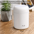 thumbnail image 6 of BCOOSS Humidifier for Room Home Small Quiet Ultrasonic Air Portable humidifiers for Bedroom, White, 6 of 6