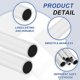 thumbnail image 3 of Tubo redondo de aluminio Uxcell 6063 1.5" (38mm) OD x 1.34" (34mm) ID 18" (457.2mm) Longitud Tubo recto de metal para industrial, manualidades de bricolaje, muebles, decoración, plata, 3 of 7